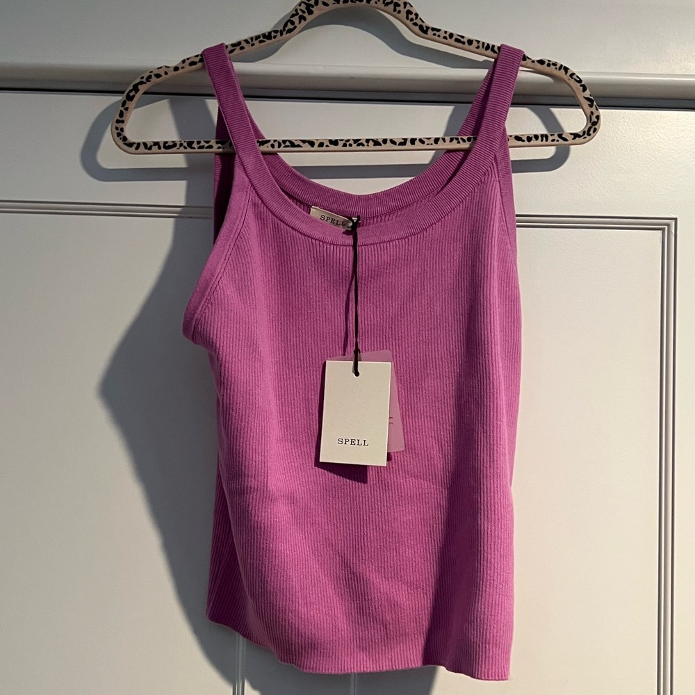 Spell - Barefoot Dreams Tank - Singlet - XXL - NWT - Picture 3 of 7